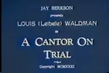 A Cantor on Trial