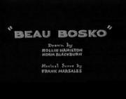 Beau Bosko