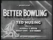 Better Bowling