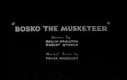 Bosko the Musketeer