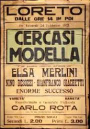 Cercasi modella