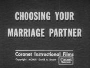 Choosing Your Marriage Partner