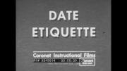 Date Etiquette