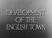 Development of the English Town