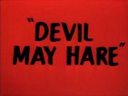 Devil May Hare