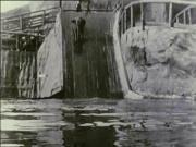 Elephants Shooting the Chutes at Luna Park