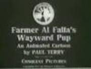 Farmer Al Falfa's Wayward Pup