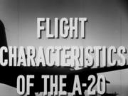 Flight Characteristics of the A-20