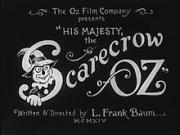 His Majesty, the Scarecrow of Oz