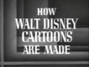 How Walt Disney Cartoons Are Made