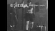 Jeffries Exercising in His Gymnasium