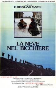 La neve nel bicchiere