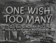 One Wish Too Many