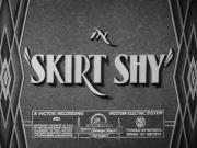 Skirt Shy