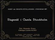 Slagsmål i gamla Stockholm