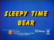 Sleepy Time Bear