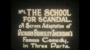 The School for Scandal