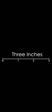 Three Inches