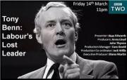 Tony Benn: Labour\