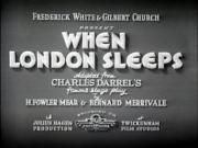 When London Sleeps