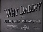 Why Daddy?